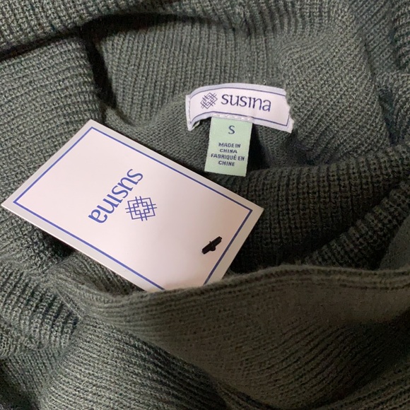 SUSINA Cowl Neck Long Sleeve Sweater - Picture 7 of 8